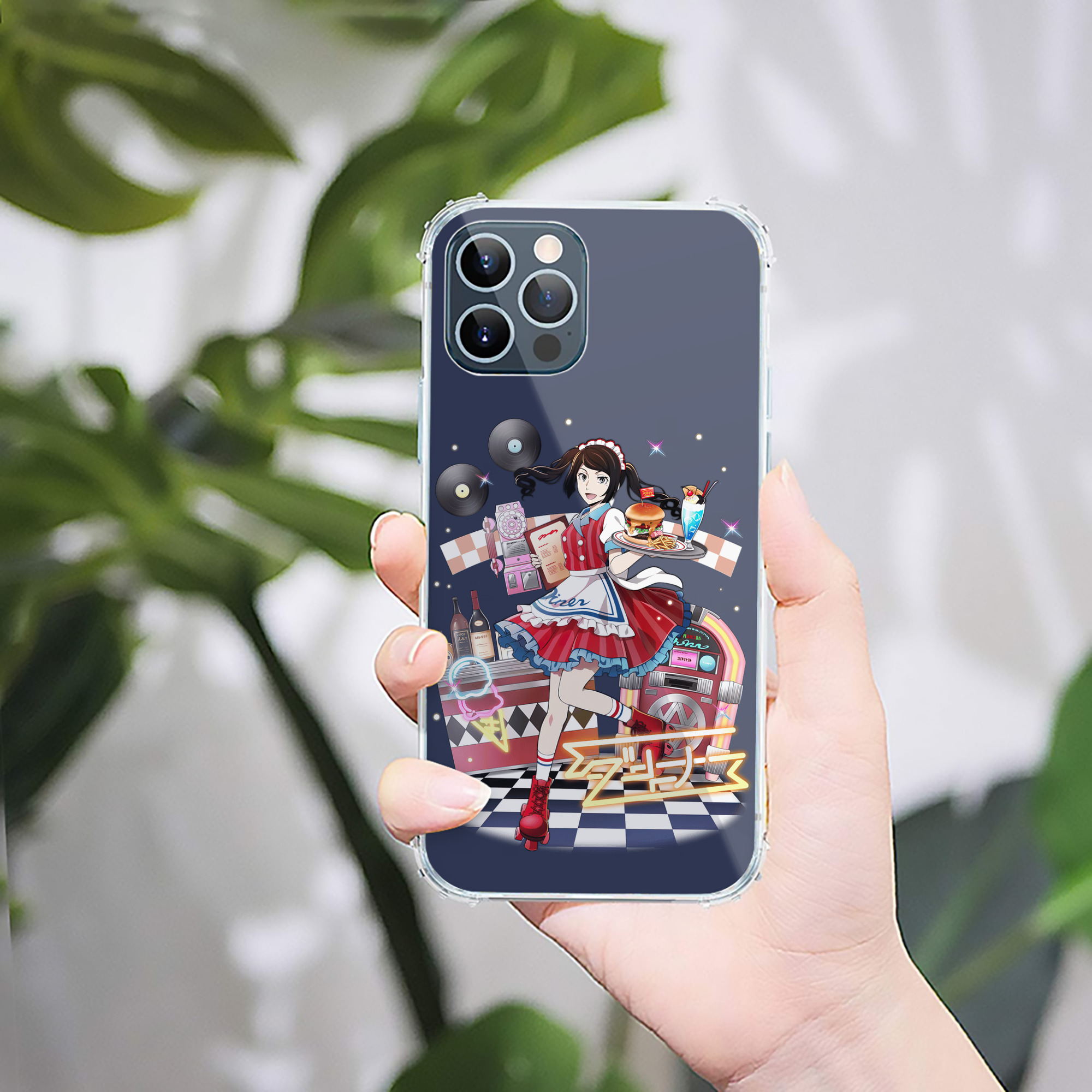 （画像用） 文豪ストレイドッグス Bungo Stray Dogs 【iPhone 12シリーズ対応】透明スマホケース（クリアソフトケース）